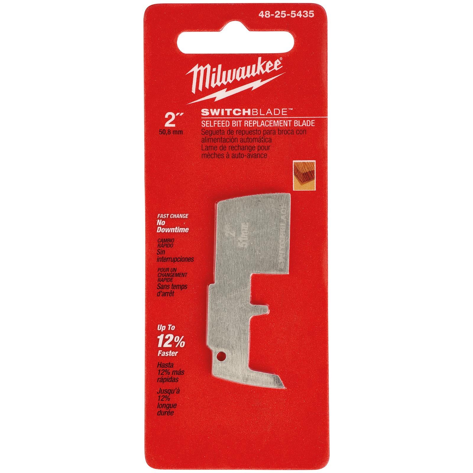 Milwaukee SWITCHBLADE Self Feed Forstner Replacement Blades