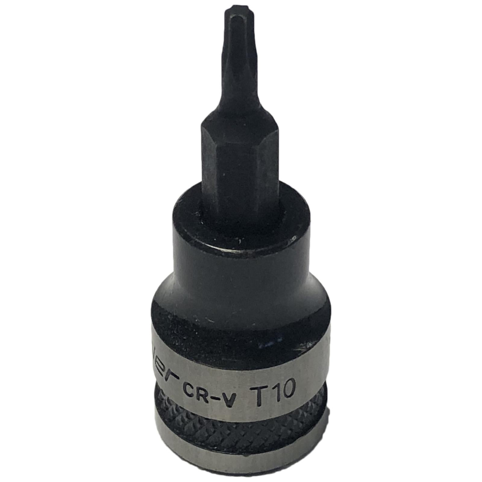 Sealey TRX-Star Socket Bit 3/8" Drive T10 Premier Black Torx