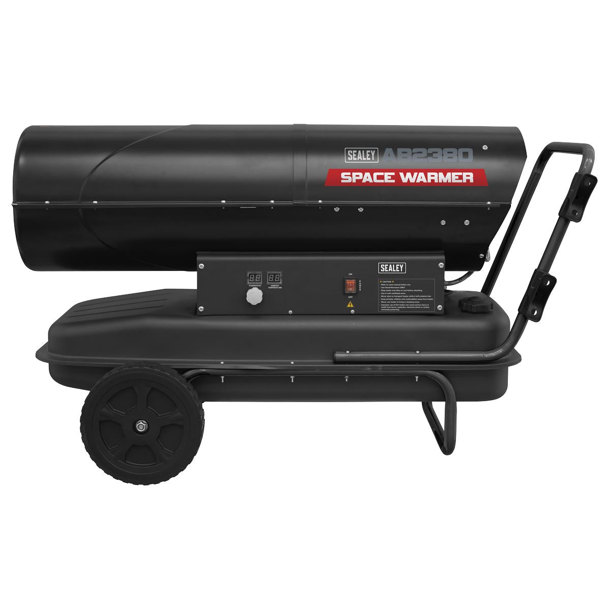 Sealey Space Warmer® Kerosene/Diesel Heater 240,000Btu/hr with Wheels
