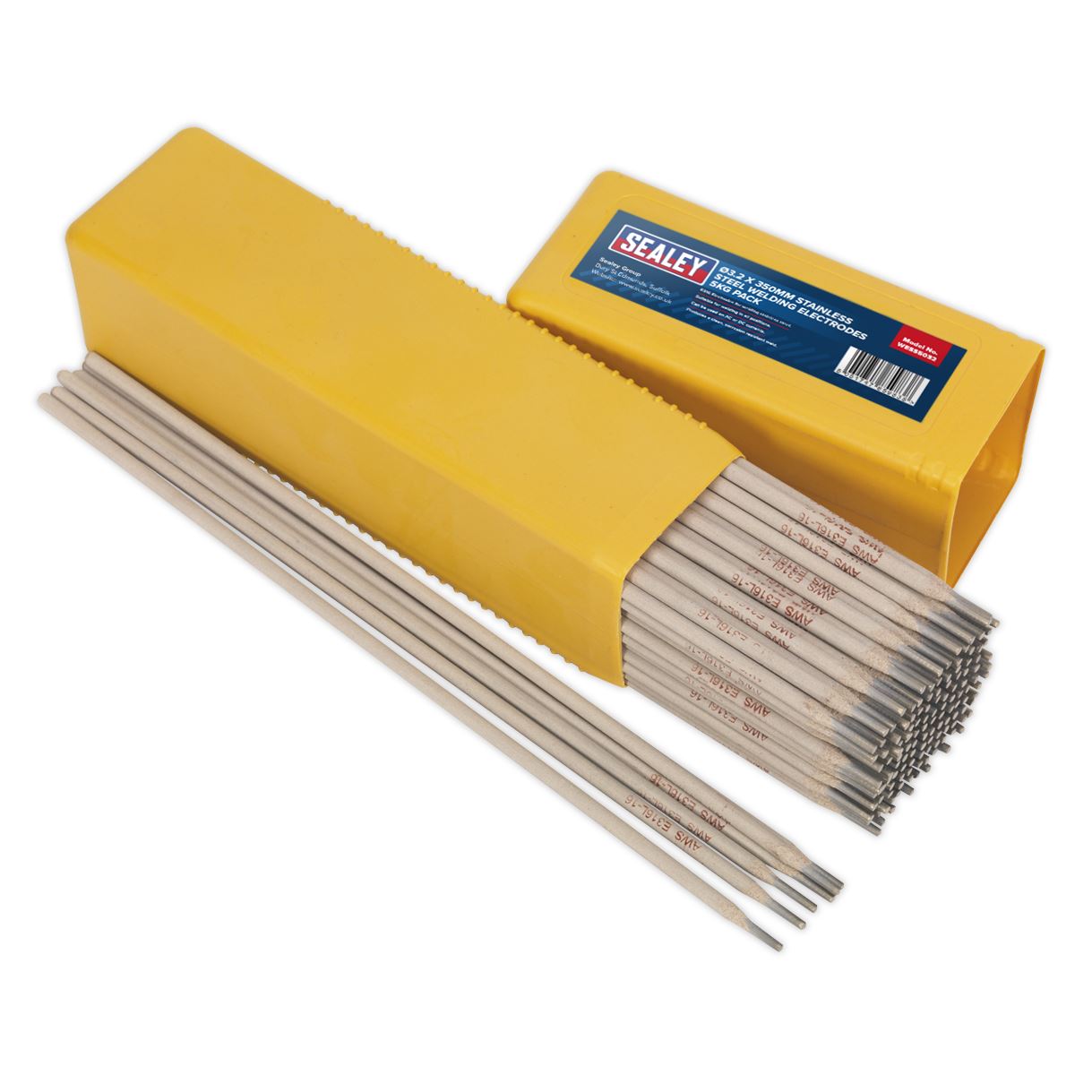 Sealey Welding Electrodes Stainless Steel Ø3.2 x 350mm 5kg Pack