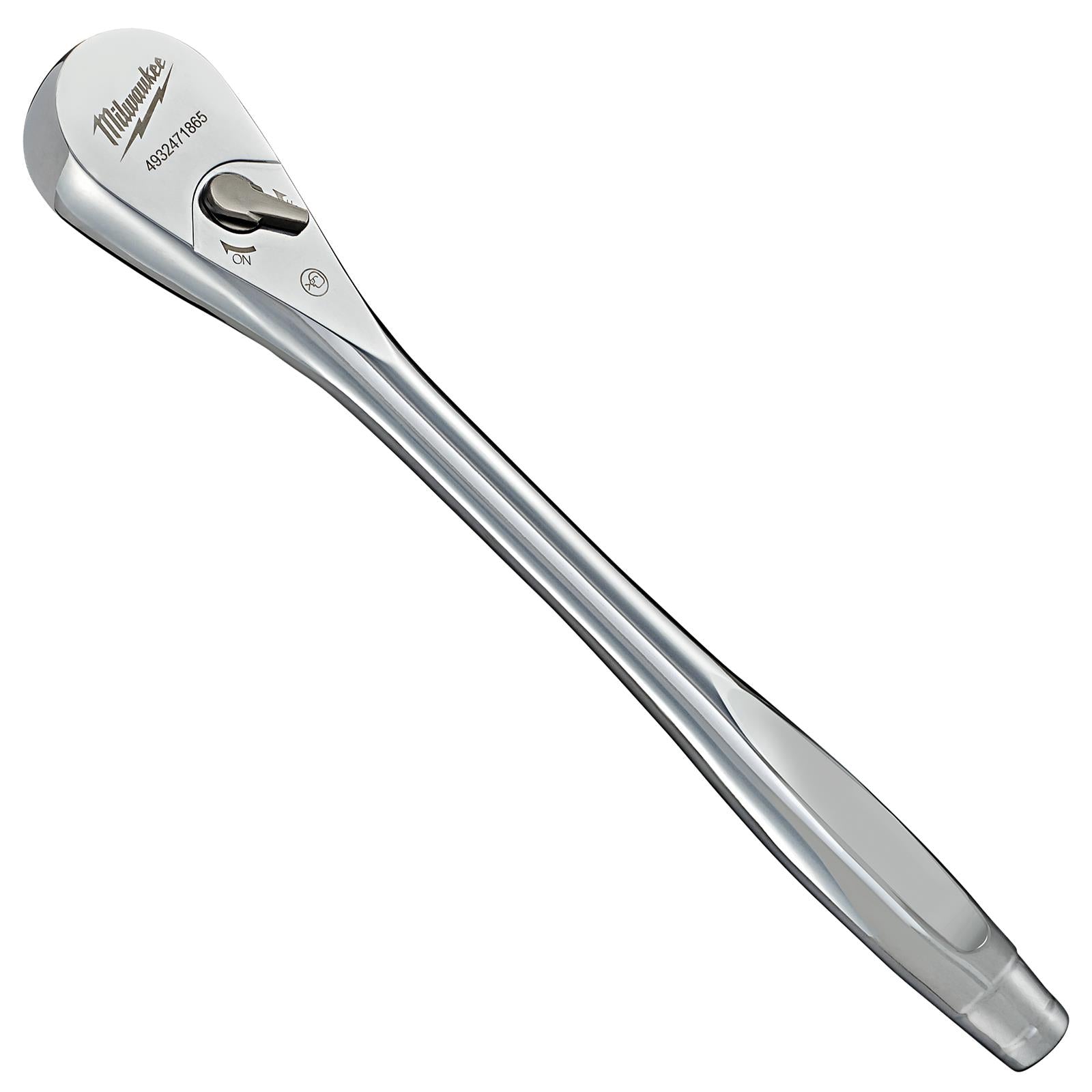 Milwaukee Socket Ratchet Wrench 1/2" Drive 90 Tooth 286mm