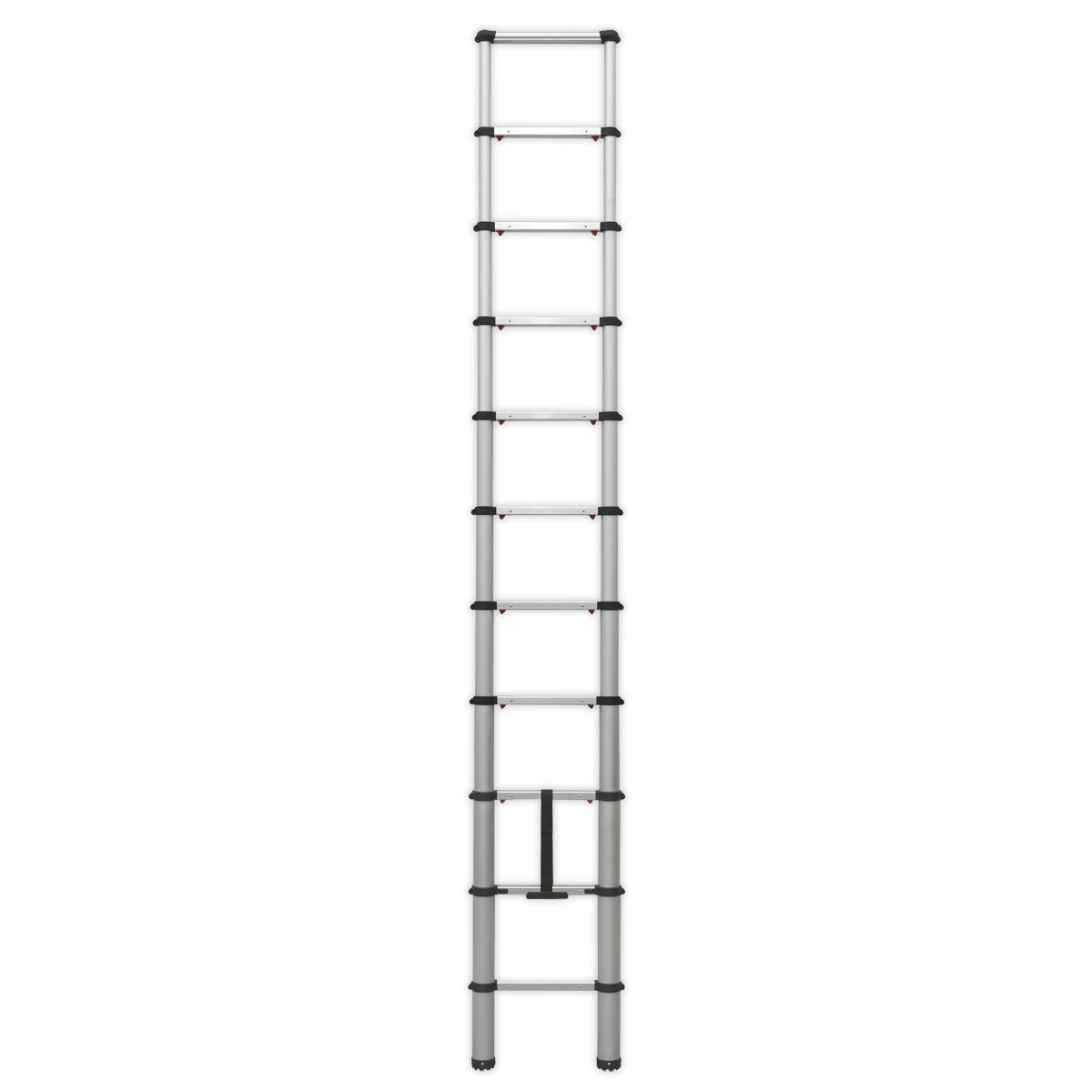 Sealey Aluminium Telescopic Ladder 11-Tread EN 131