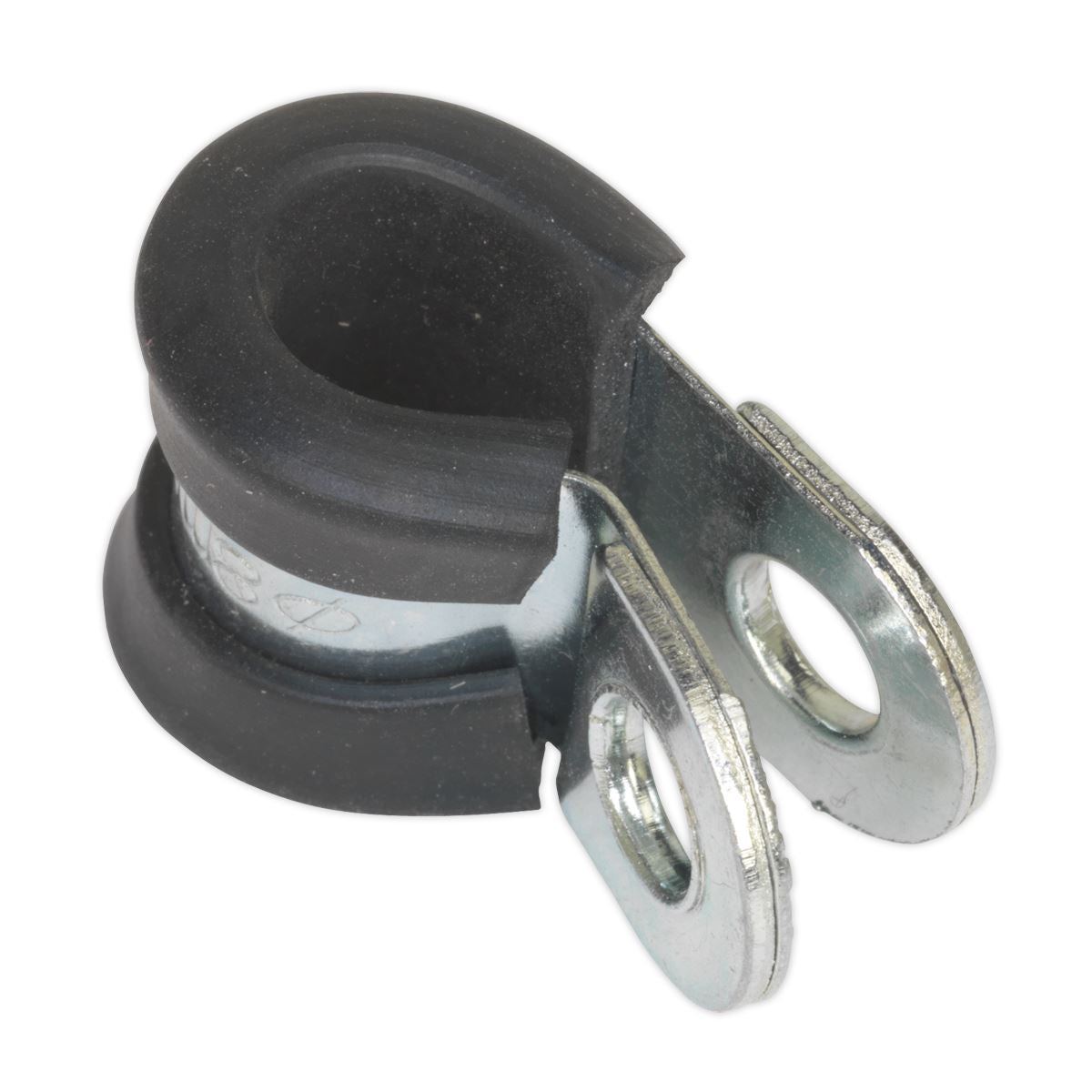 Sealey P-Clip Rubber Lined Ø8mm Pack of 25