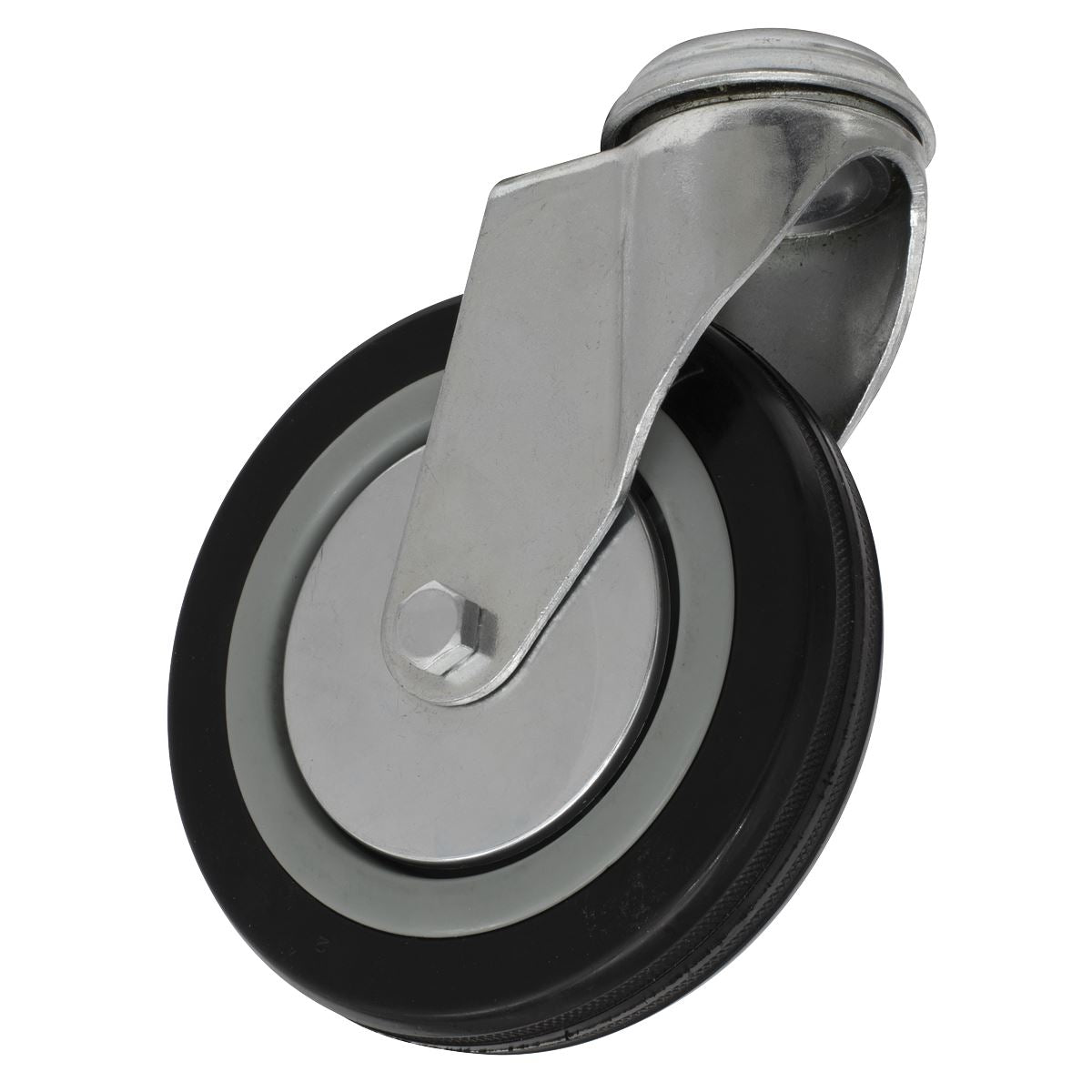 Sealey Castor Wheel Bolt Hole Swivel Ø125mm