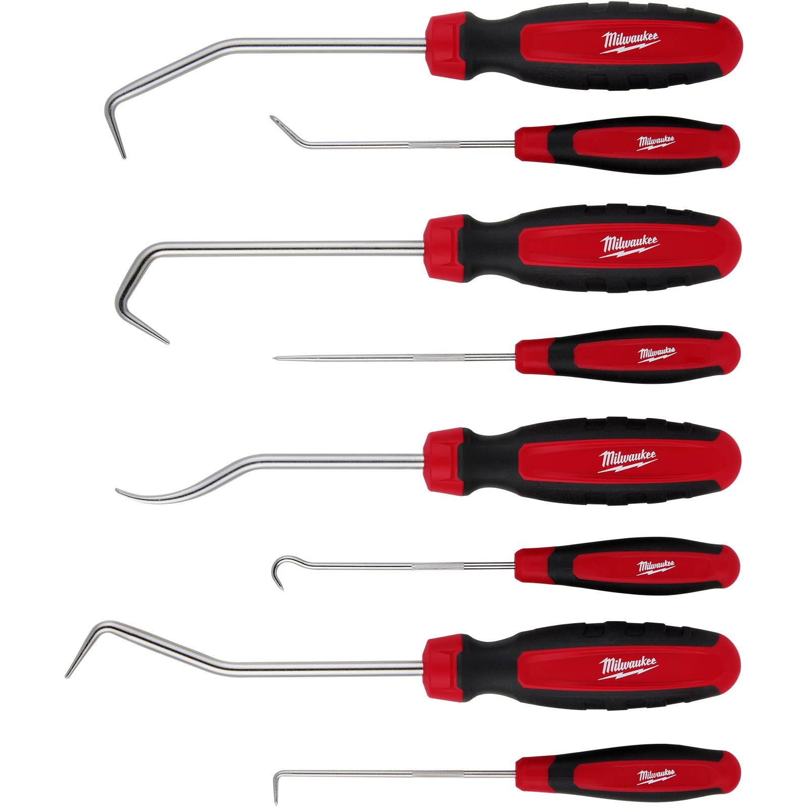 Milwaukee Hook and Pick Set 8 Piece All Metal Core
