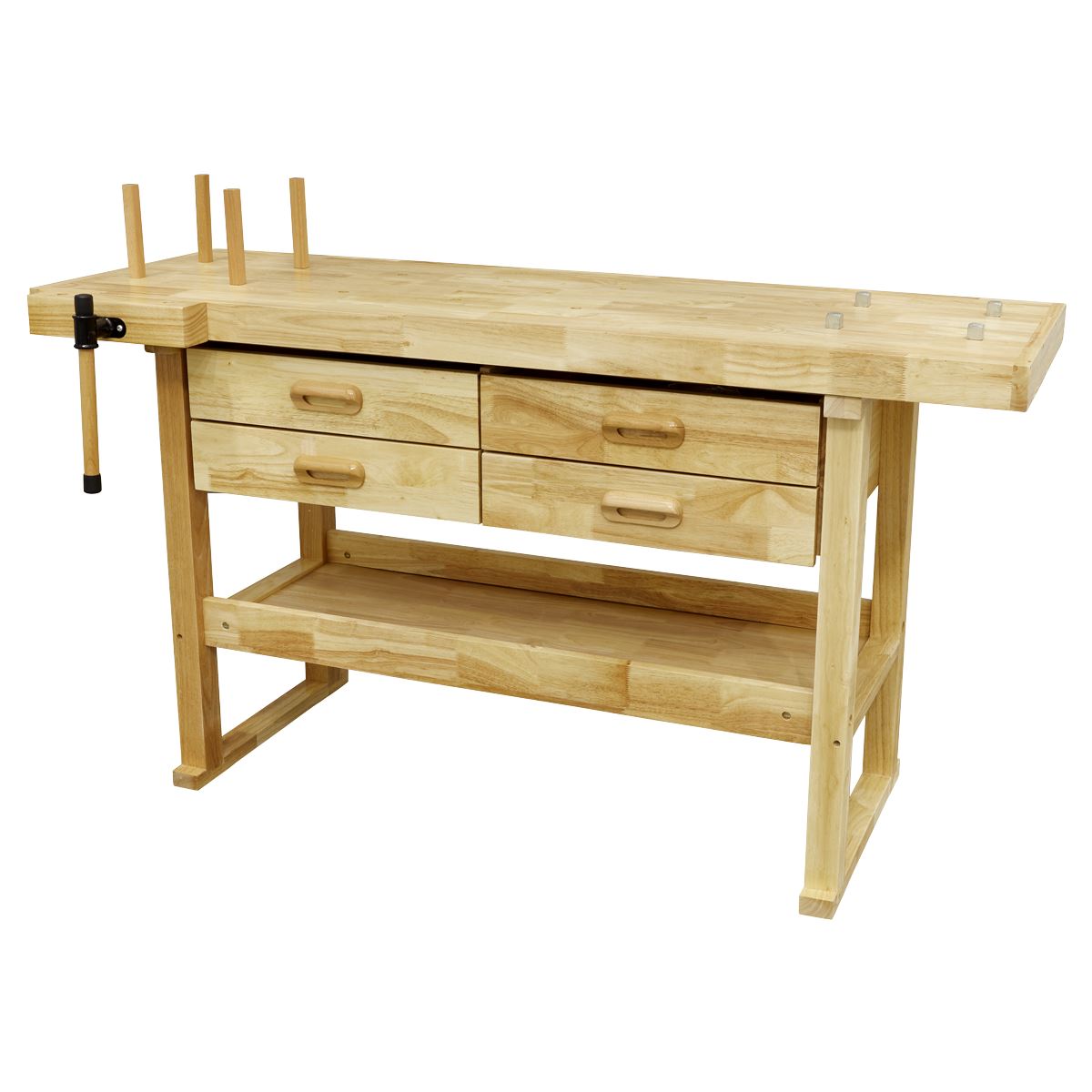 Sealey Woodworking Bench with 4 Drawers
