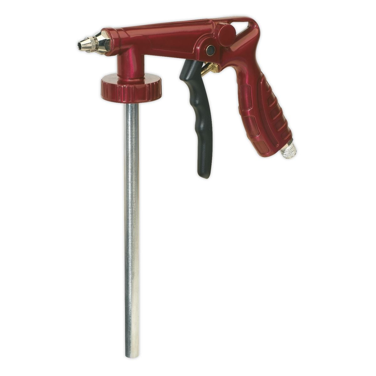 Sealey Air Operated Underbody Coating Gun 1/4" BSP with Flexible Hose