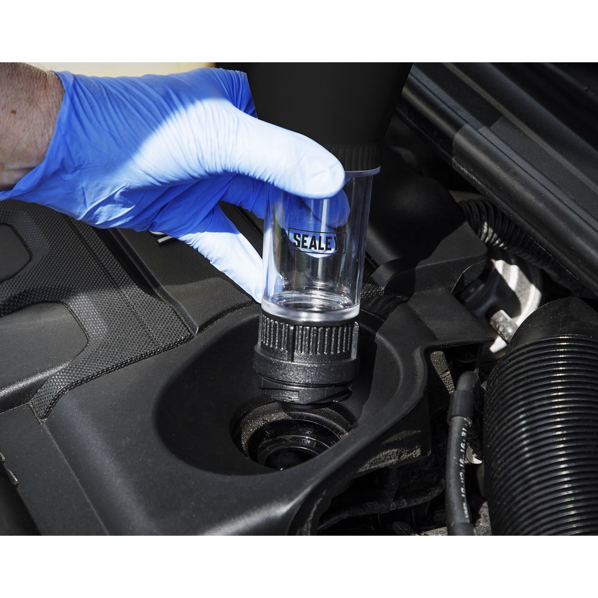 Sealey Engine Oil Funnel Set 5pc - Audi, Seat, Skoda, Volkswagen