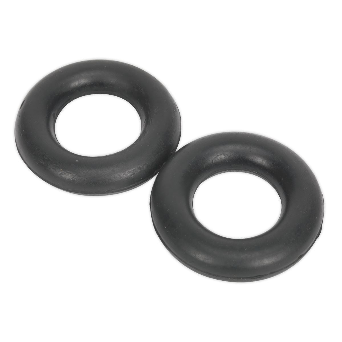 Sealey Exhaust Mounting Rubbers - L59 x W59 x D13.5 (Pack of 2)