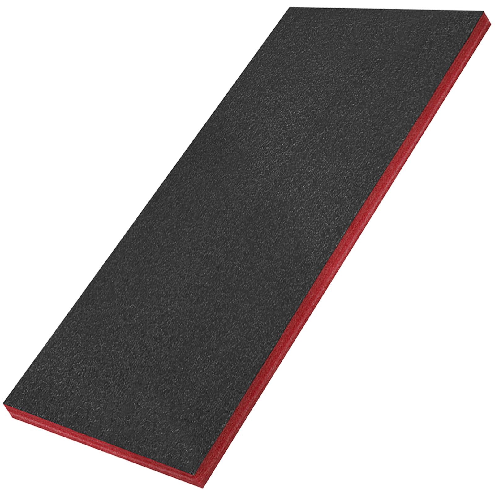 Sealey Easy Peel Shadow Foam Red Black 1200 x 550 x 50mm Tool Tray Insert
