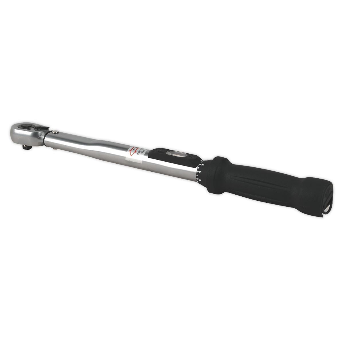 Sealey Premier Torque Wrench Locking Micrometer Style 3/8"Sq Drive10-110Nm(10-80lb.ft) Calibrated