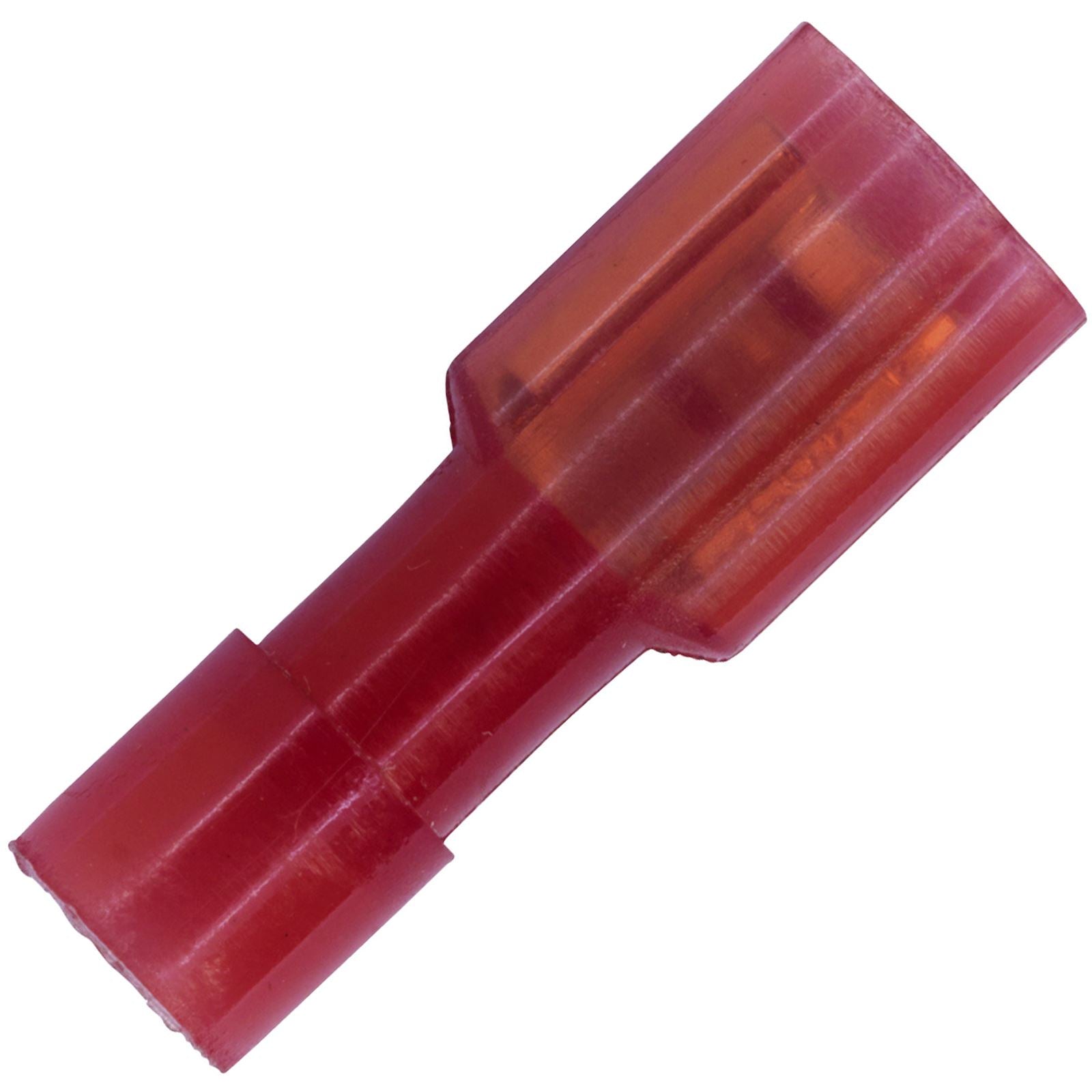 Sealey 100 Pack 4.7mm Red Fully Insulated Terminal