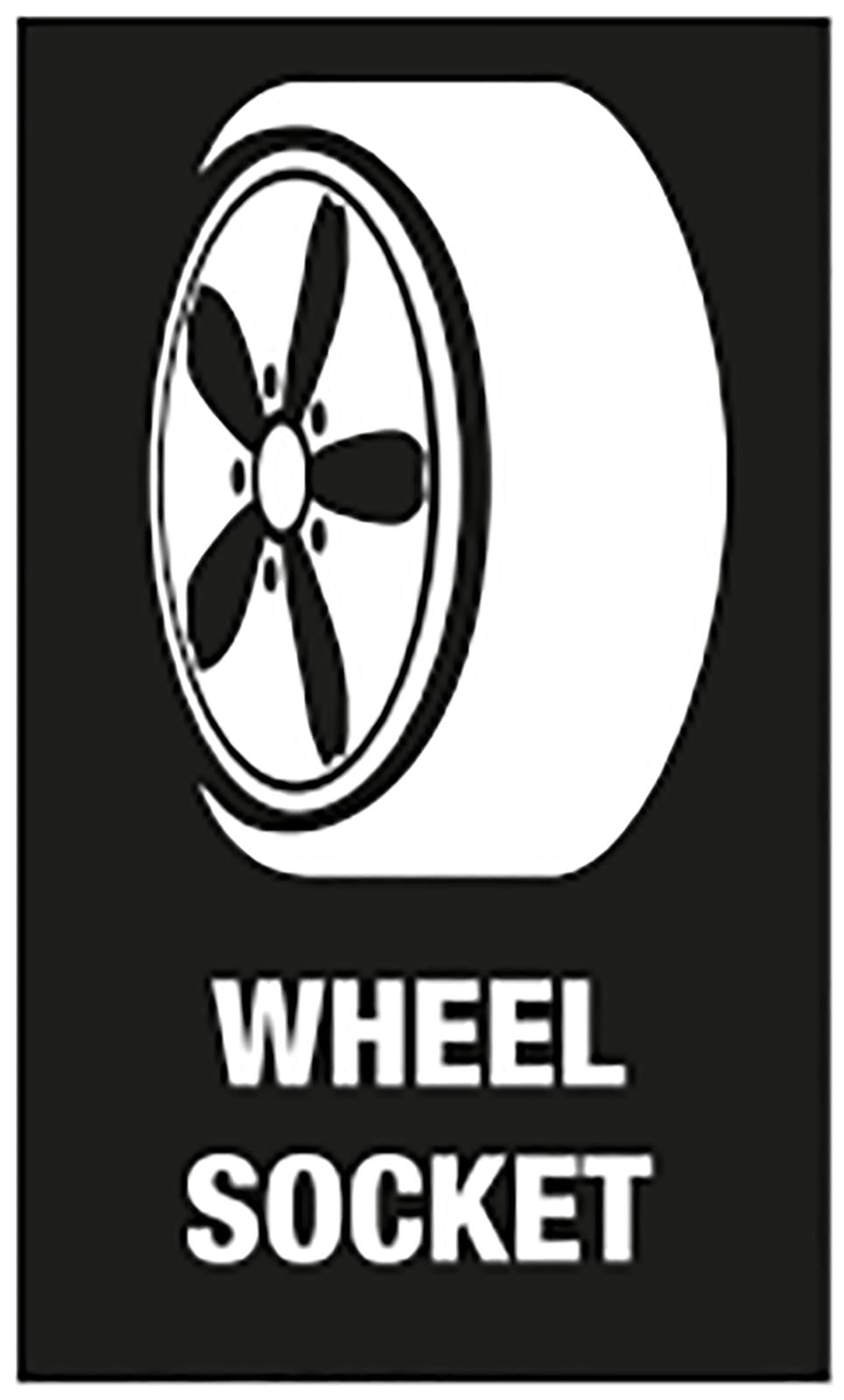 Wera Impact Socket Set 1/2" Drive for Alloy Wheels Wheel Impaktor C Set 1 3 Pieces 17-21mm