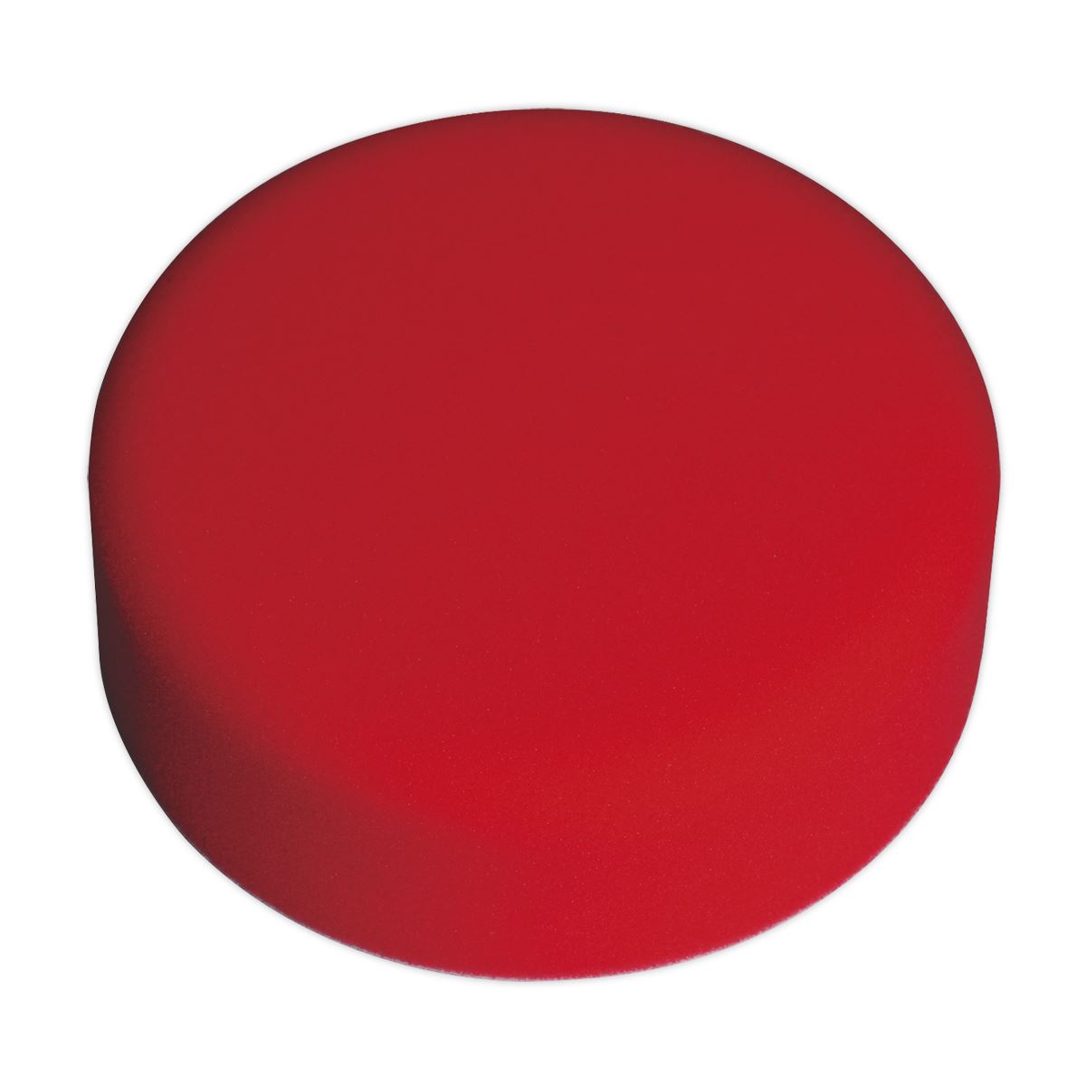 Sealey Buffing & Polishing Foam Head Hook-and-Loop Ø150 x 50mm Red/Ultra-Soft
