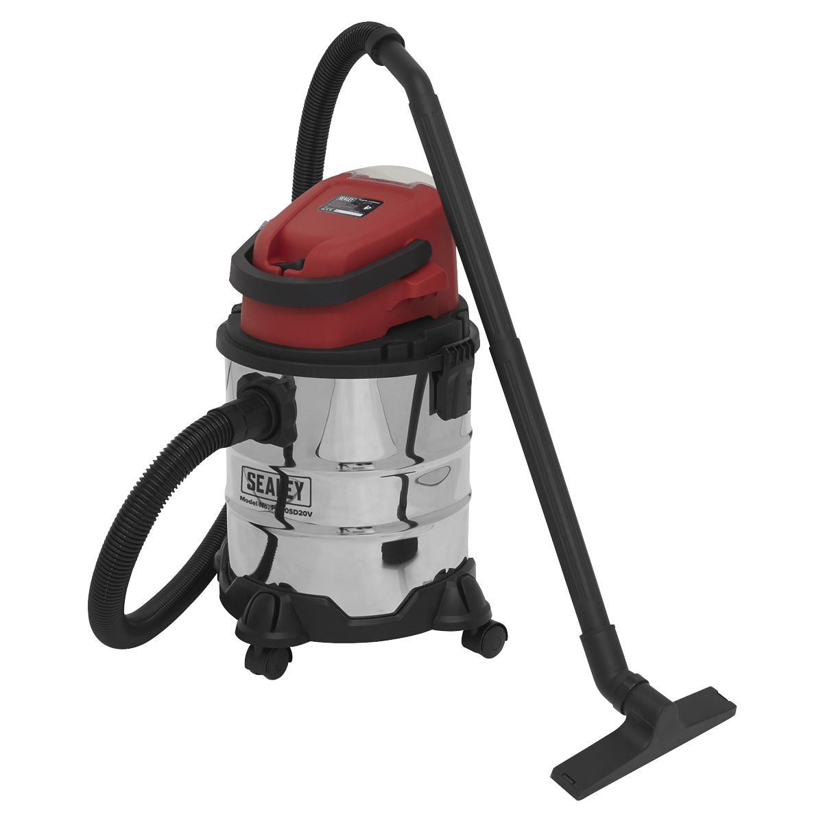 Sealey 20V Cordless 20L Wet and Dry Vacuum Cleaner Body Only