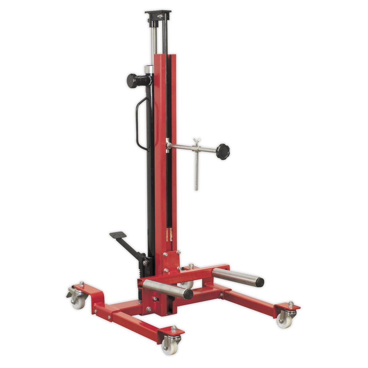 Sealey Wheel Removal/Lifter Trolley 80kg Quick Lift
