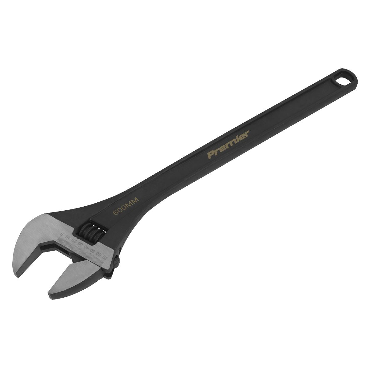 Sealey Premier Adjustable Wrench 600mm Jaw Capacity 60mm