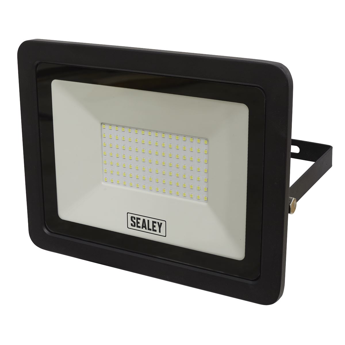Sealey Extra-Slim Floodlight with Wall Bracket 100W SMD LED