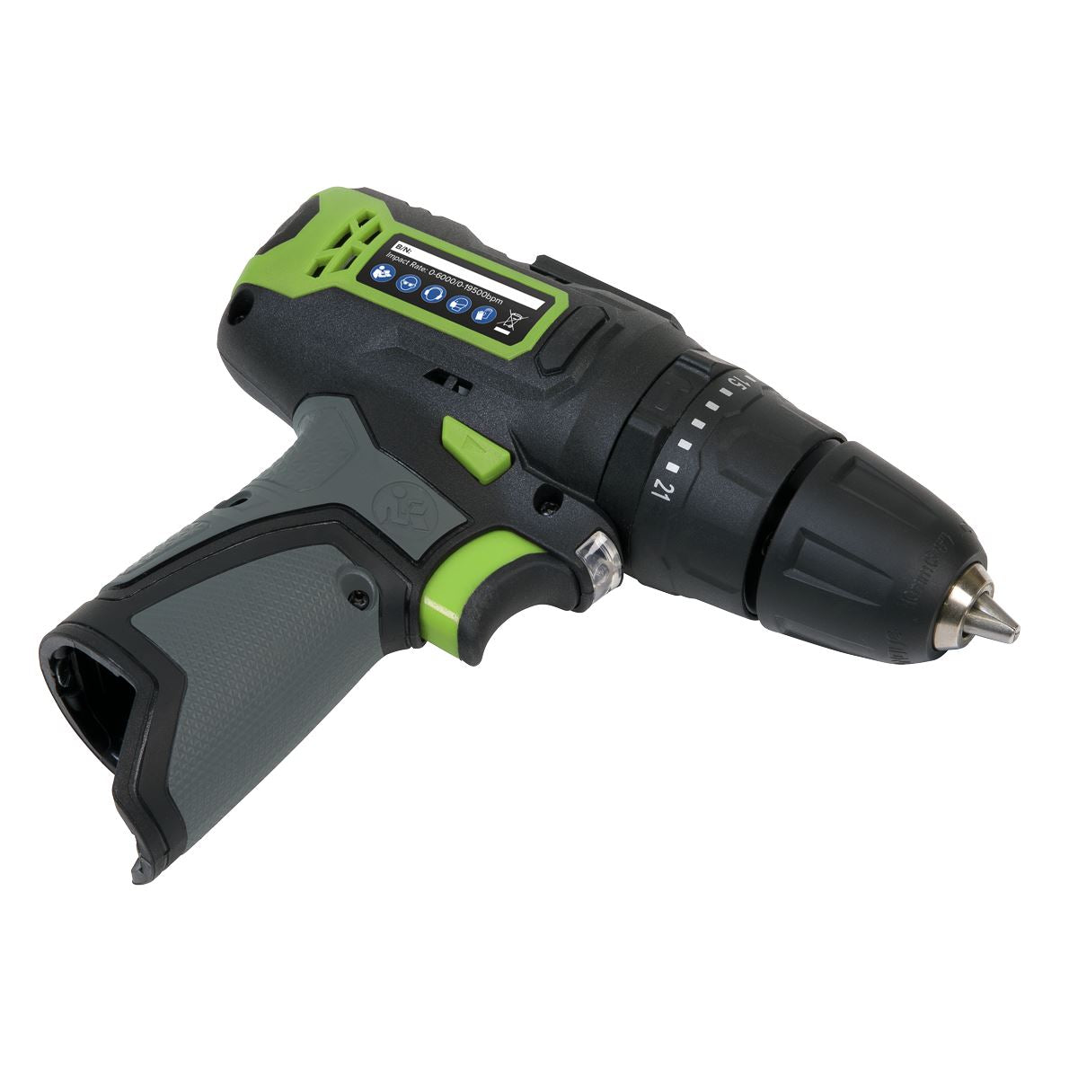 Sealey Cordless Combi Drill Ø10mm 10.8V SV10.8 Series - Body Only
