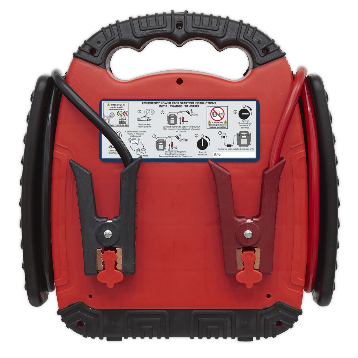 Sealey RoadStart® Emergency Power Pack 12V 900 Peak Amps