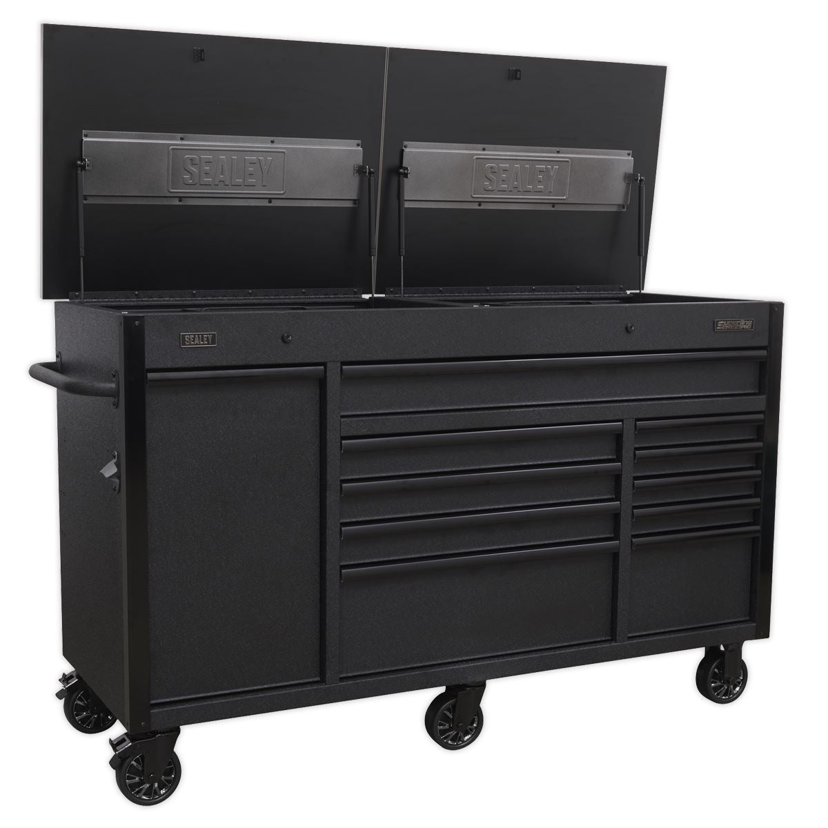 Sealey Superline Pro Mobile Tool Cabinet 1600mm with Power Tool Charging Drawer