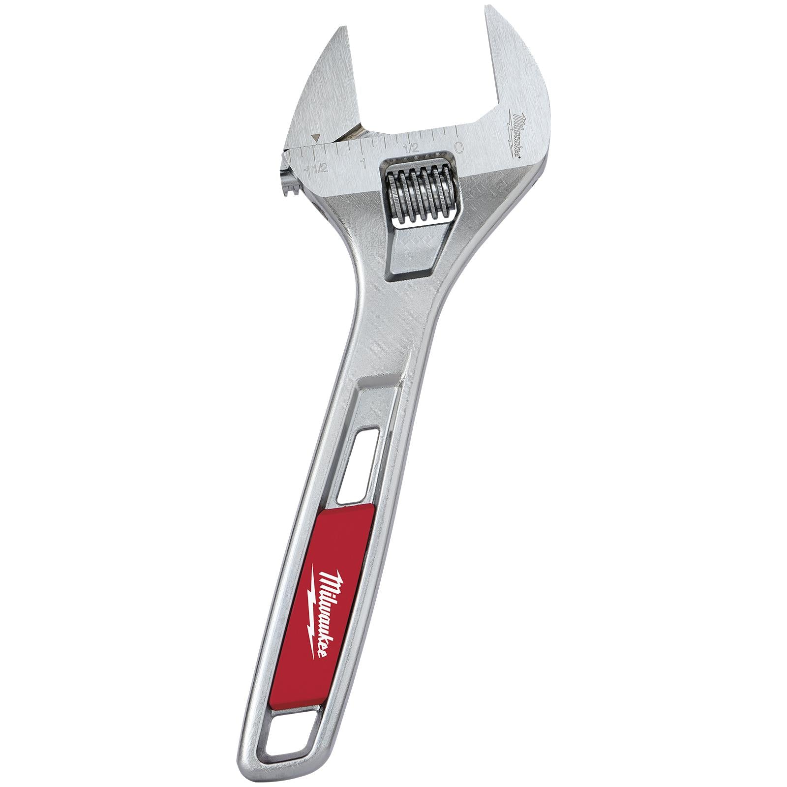 Milwaukee Adjustable Wrench Wide 200mm Jaw Opening 40mm