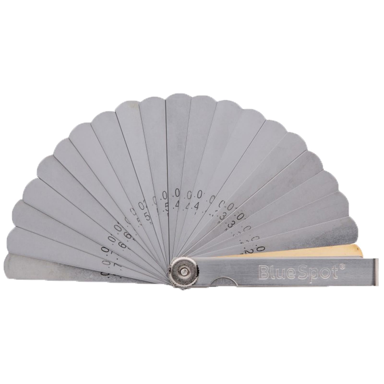 BlueSpot Feeler Gauge 32 Blade Metric and Imperial Sizes