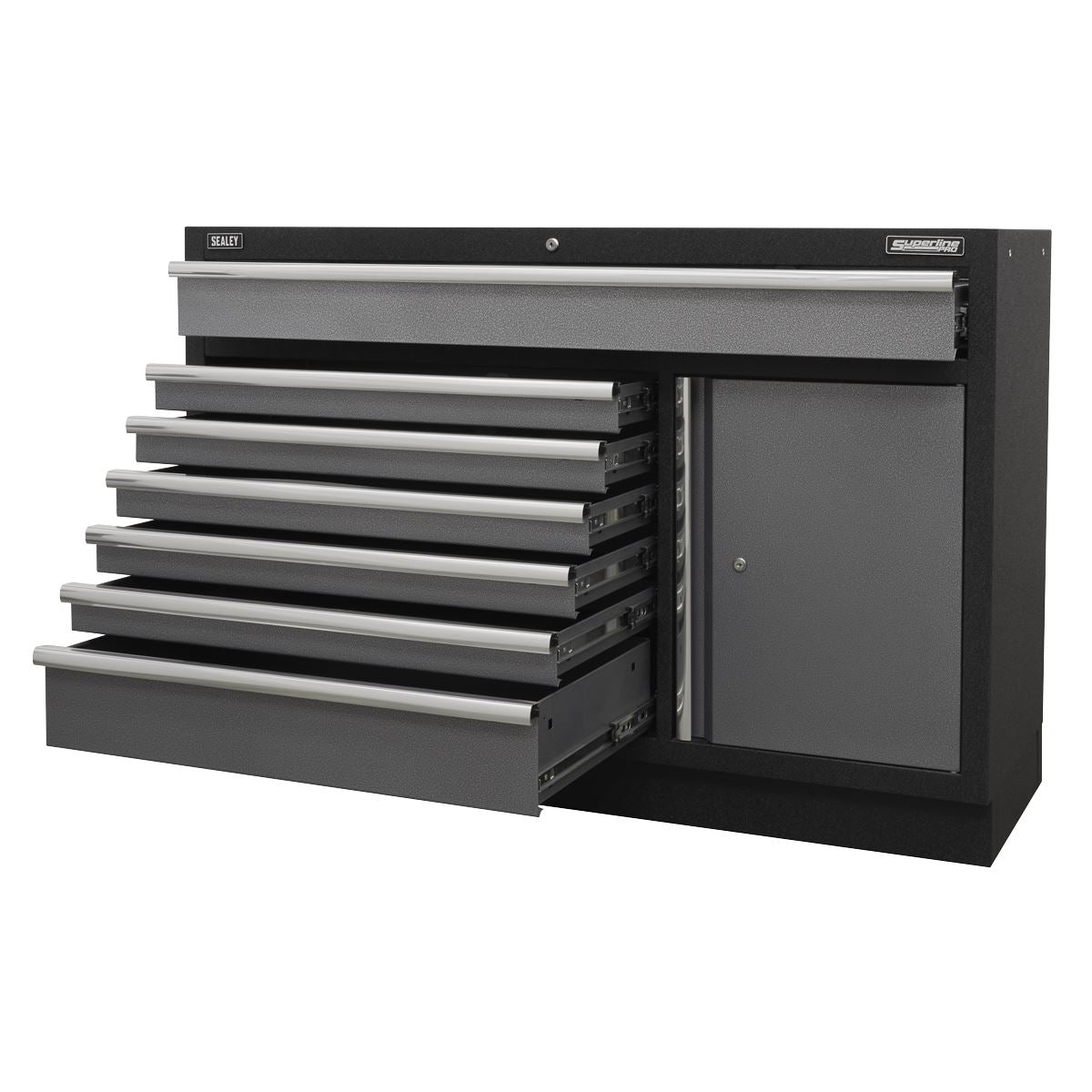 Sealey Superline Pro Modular 7 Drawer Floor Cabinet 1360mm