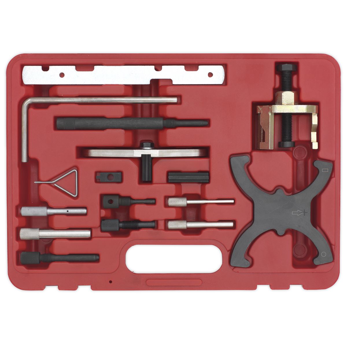 Sealey Diesel/Petrol Engine Timing Tool Combination Kit - for Ford, PSA - Belt/Chain Drive