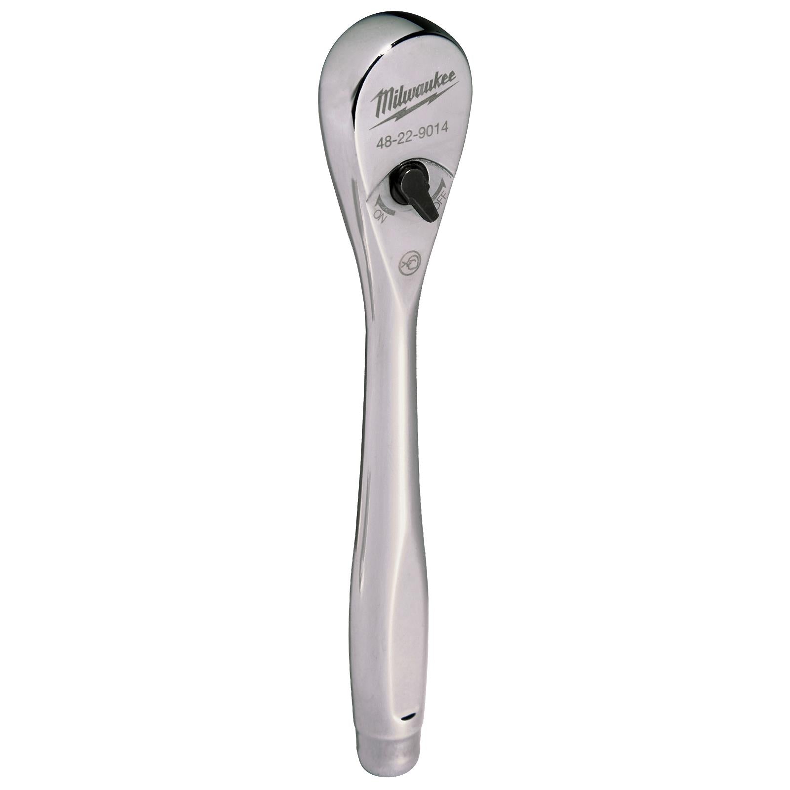 Milwaukee Socket Ratchet Wrench 1/4" Drive 90 Tooth 152mm
