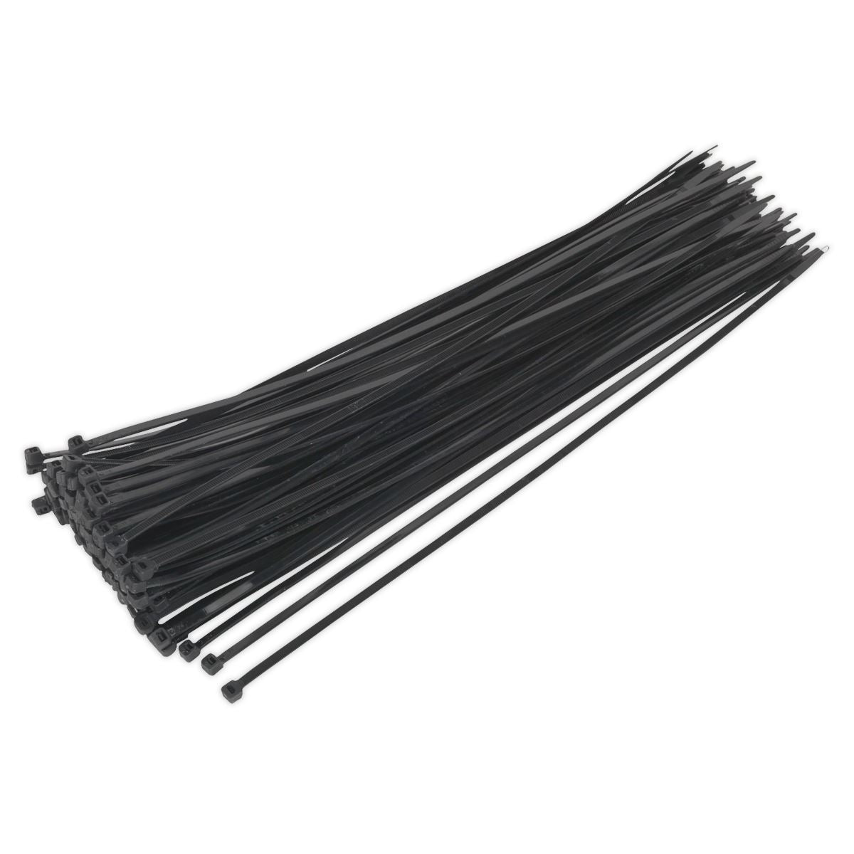Sealey Cable Tie 380 x 4.8mm Black Pack of 100