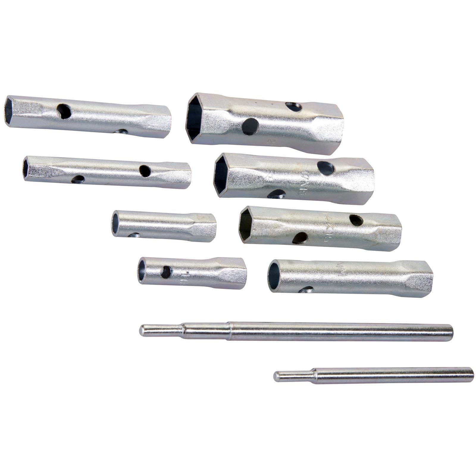 Silverline 8 Piece Metric Box Spanner Set 8-22mm Spark Plug Plumbers Tubular