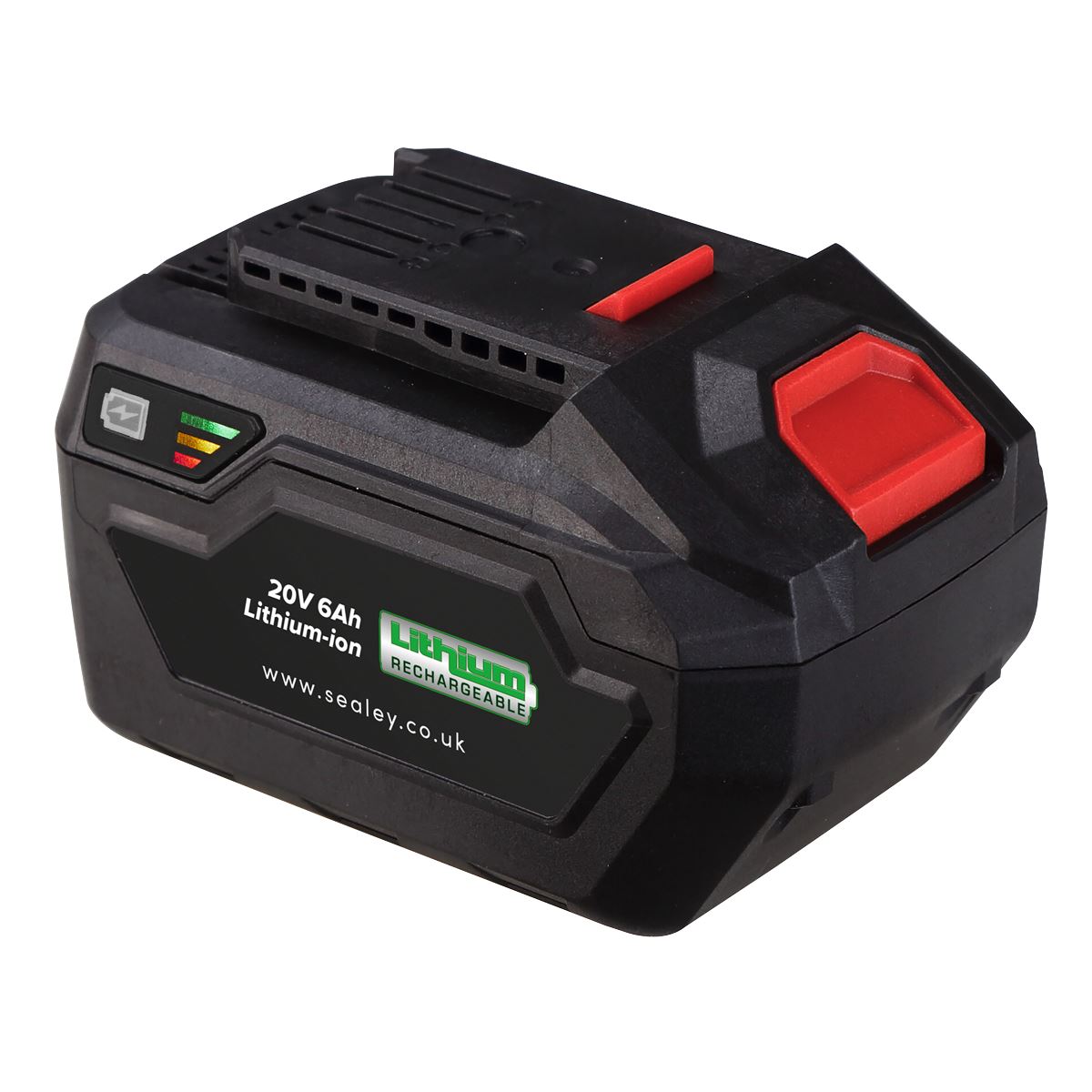 Sealey Power Tool Battery 20V 6Ah Lithium-ion for CP20V Series Tools