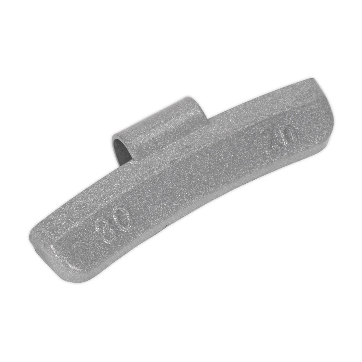 Sealey Wheel Weight 30g Hammer-On Plastic Coated Zinc for Alloy Wheels Pack of 100
