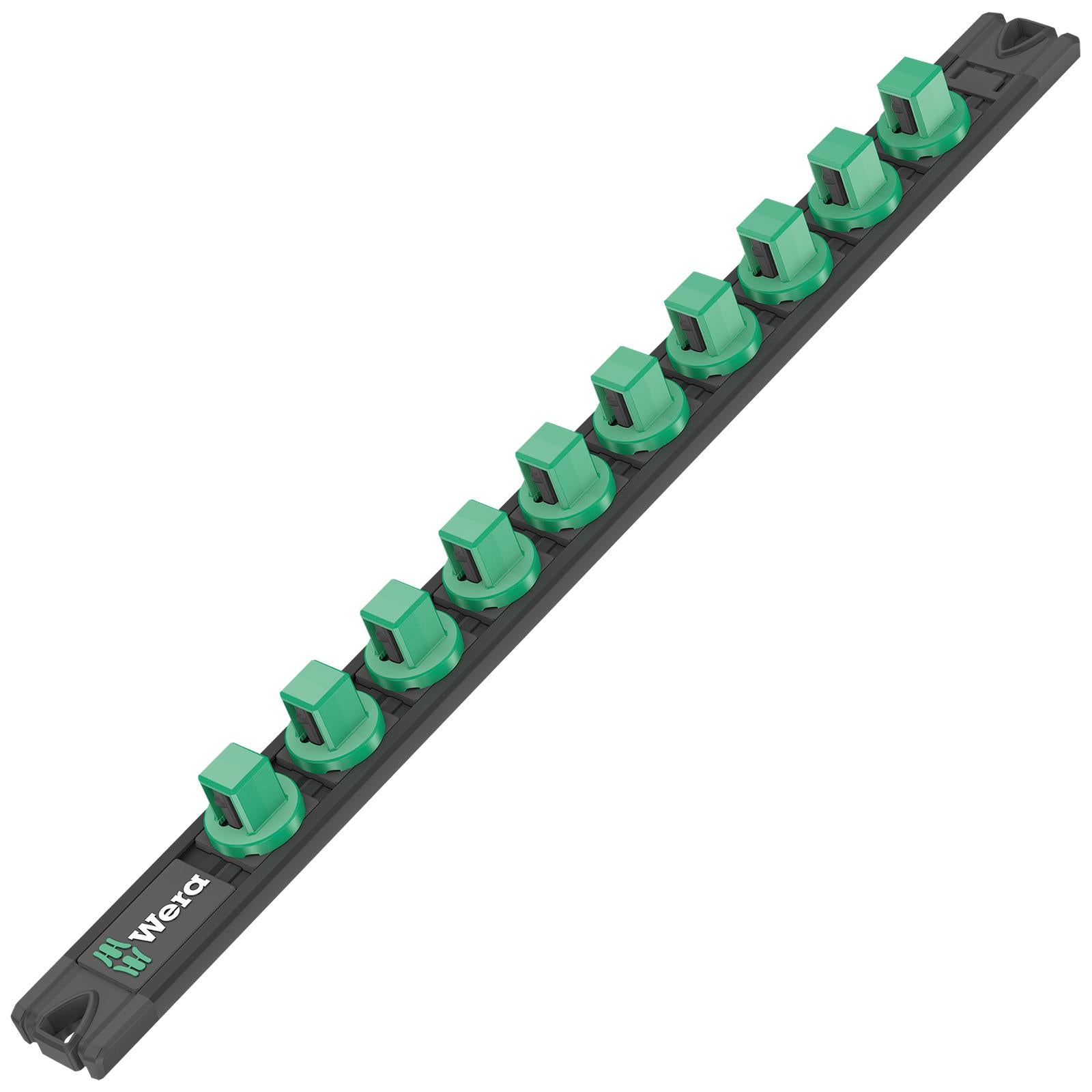 Wera Magnetic Socket Rail 1/2" Drive Twist to Unlock 9602 Empty 10 Socket Capacity 370mm