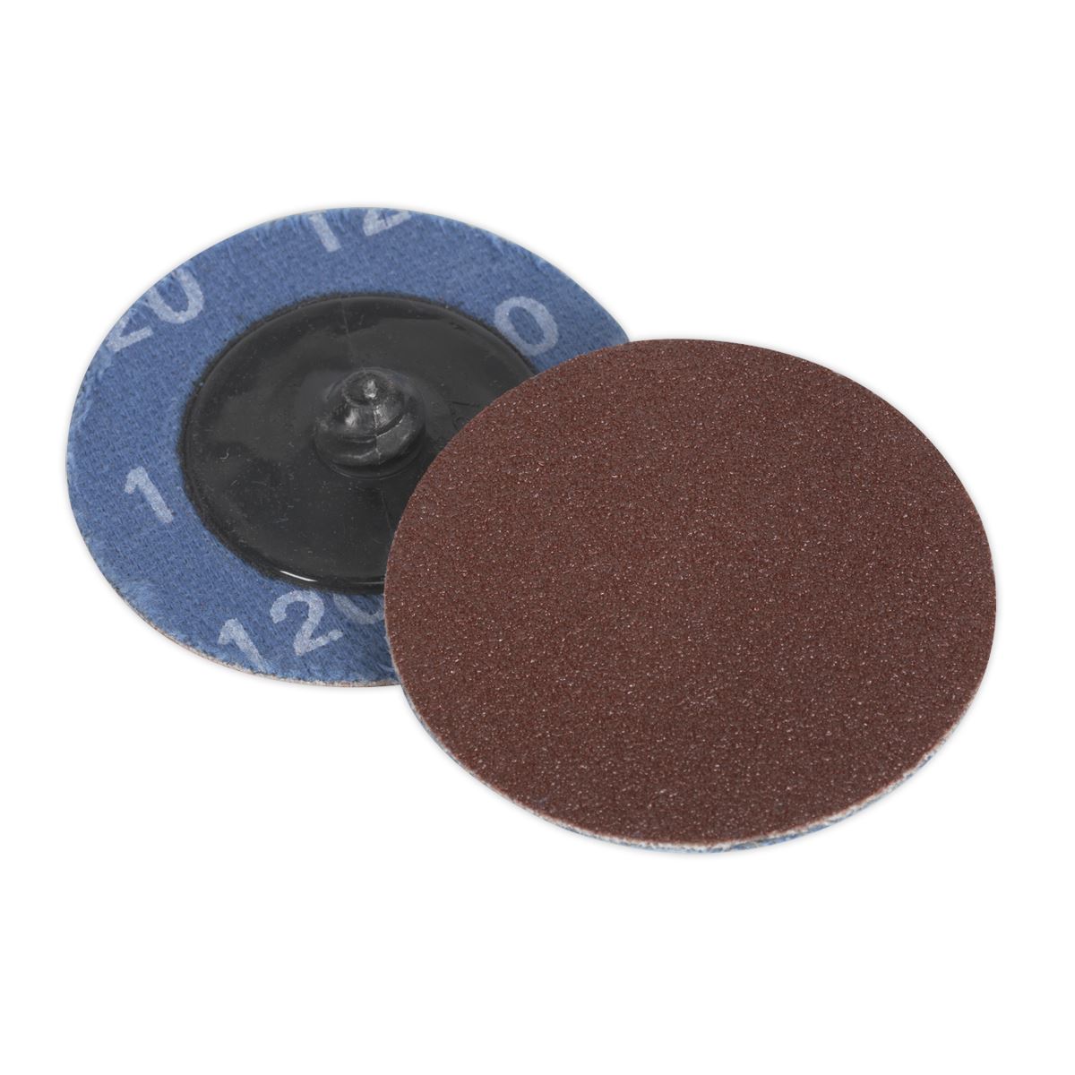 Sealey Quick-Change Sanding Disc Ø50mm 120Grit Pack of 10