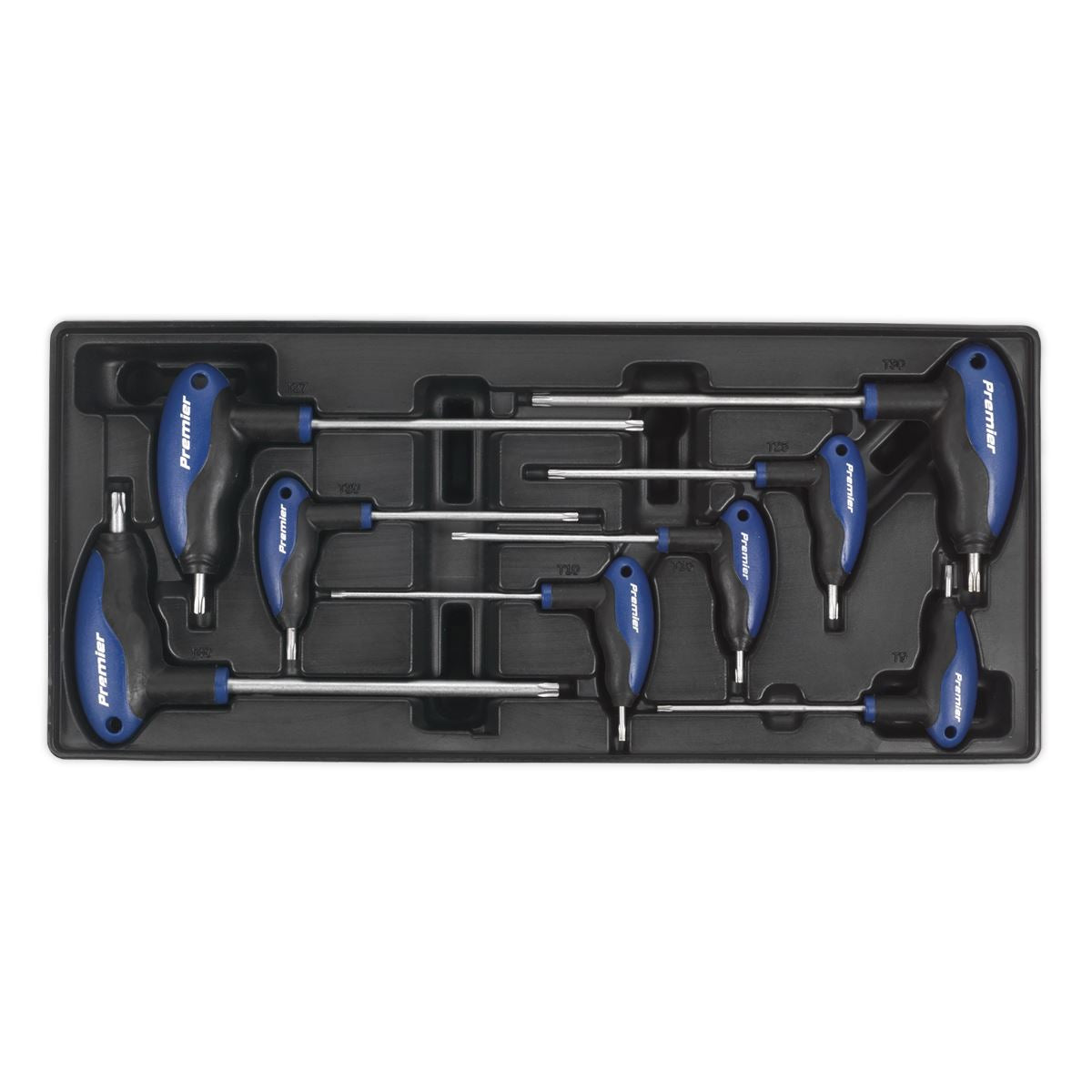 Sealey Premier Tool Tray with T-Handle TRX-Star* Key Set 8pc