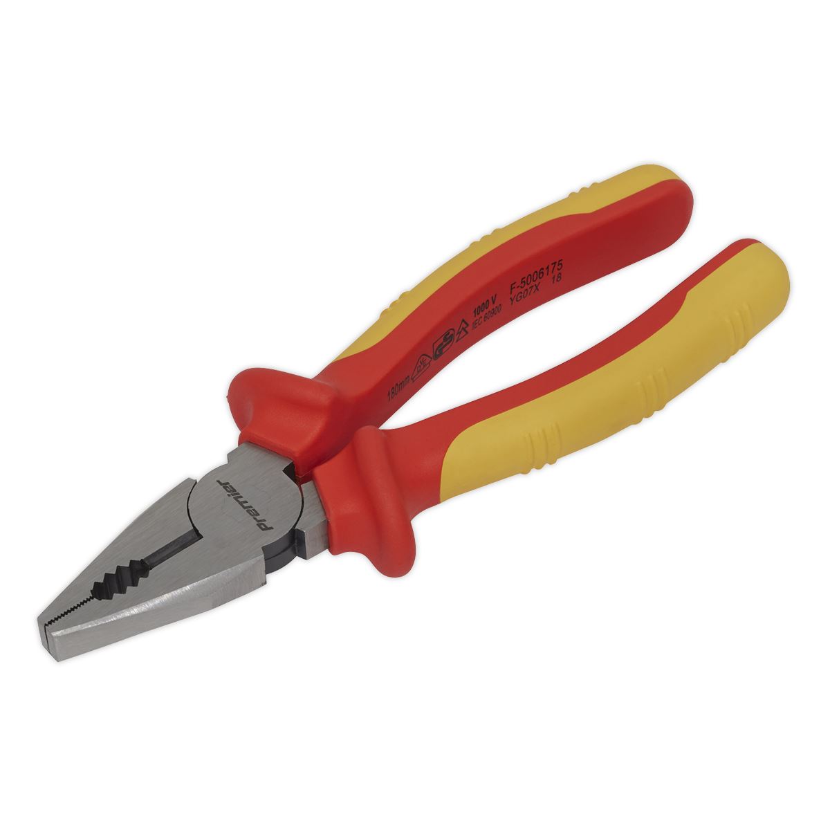 Sealey Premier Combination Pliers 175mm VDE Approved