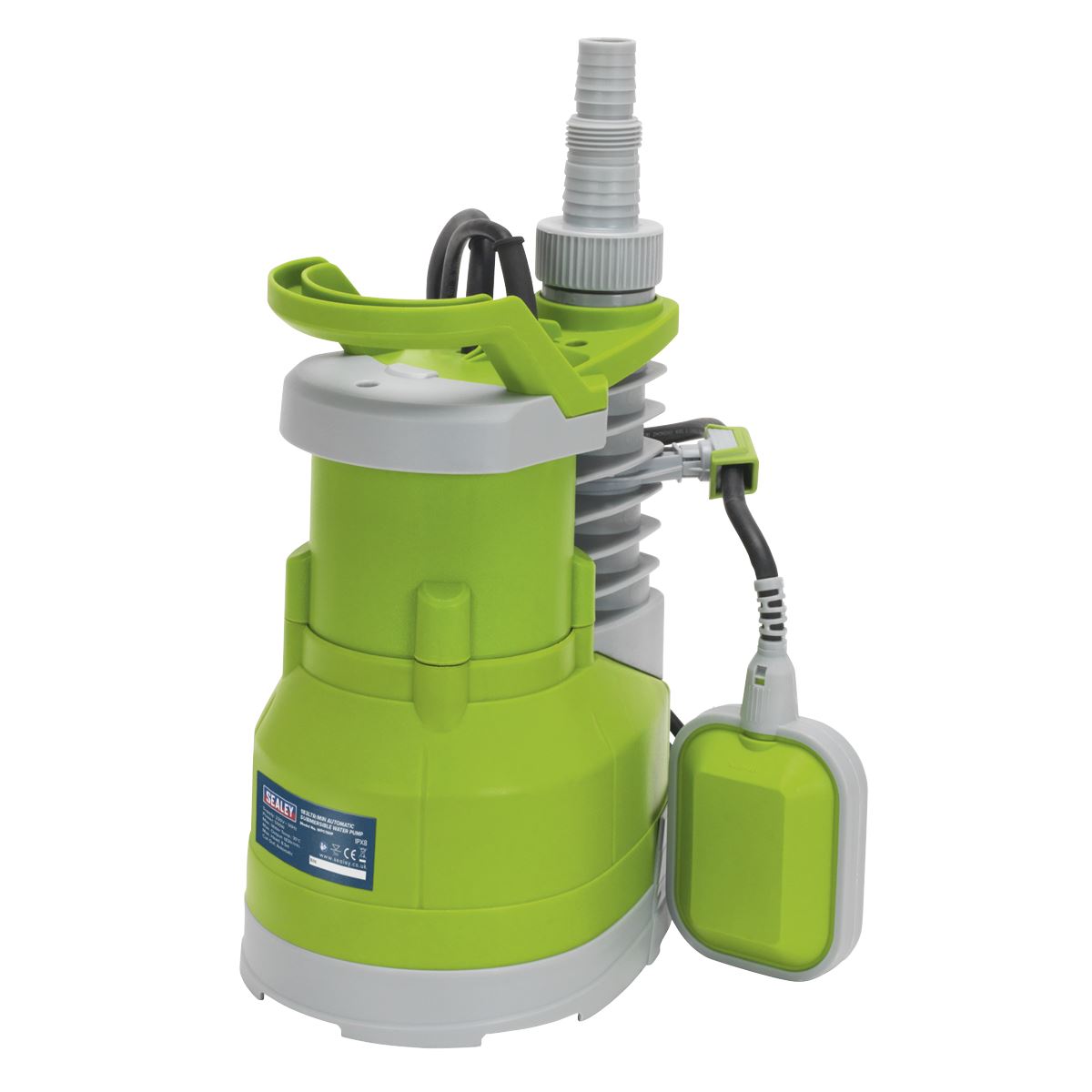 Sealey Submersible Clean Water Pump Automatic 183L/min 230V