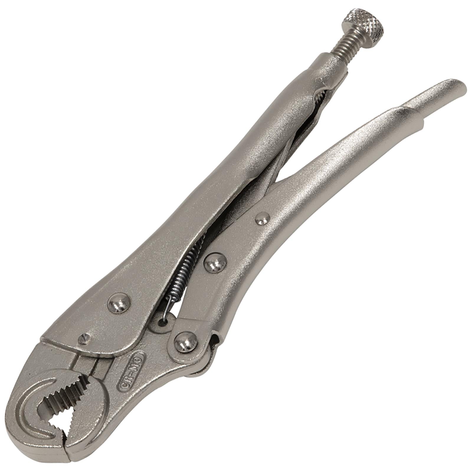 Sealey Premier Locking Pliers Round Jaws 195mm 0-35mm Capacity