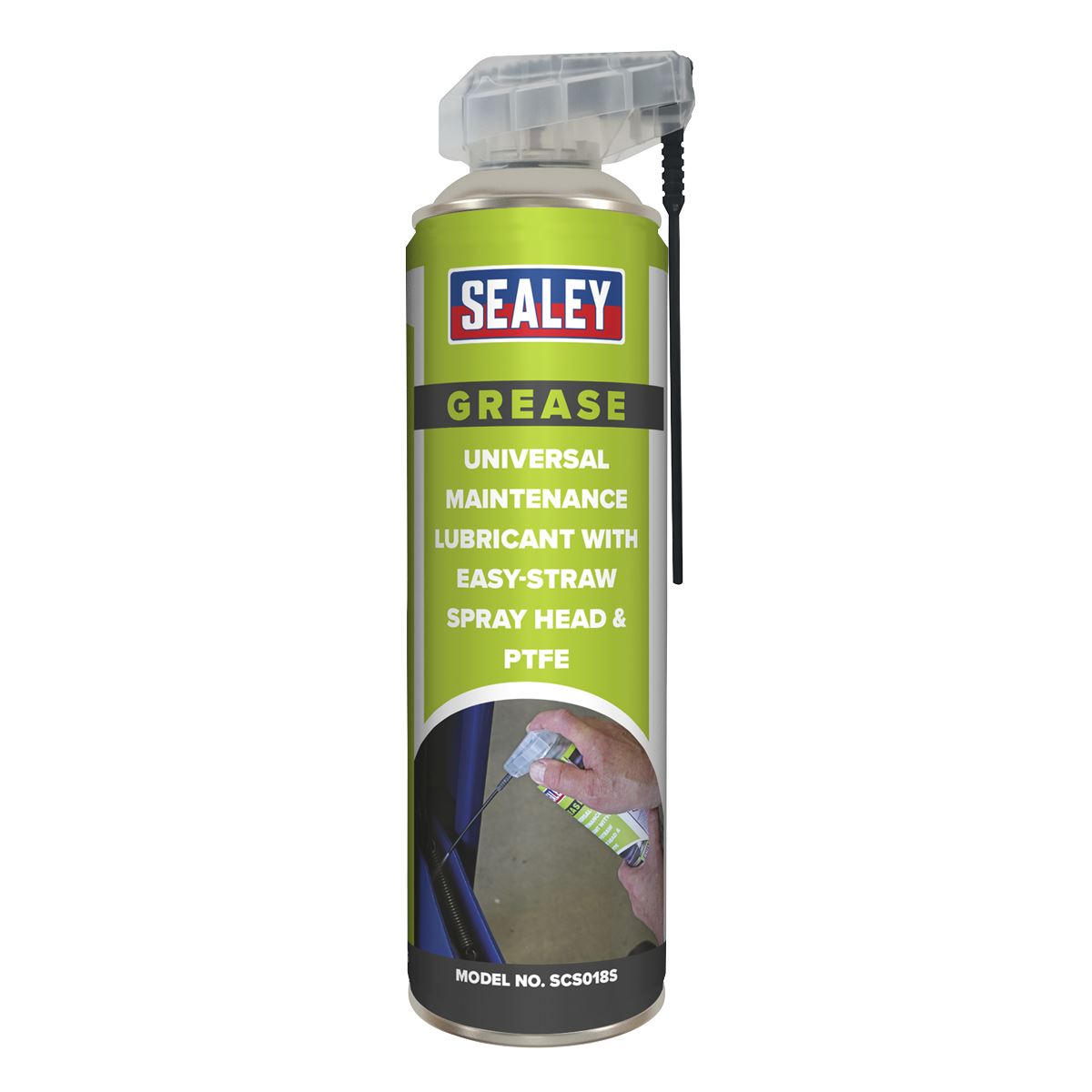 Sealey 500ml Maintenance Lubricant with Easy Straw & PTFE