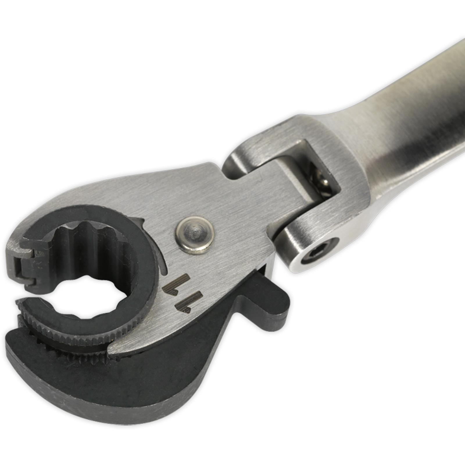 Ratcheting flare on sale nut wrench