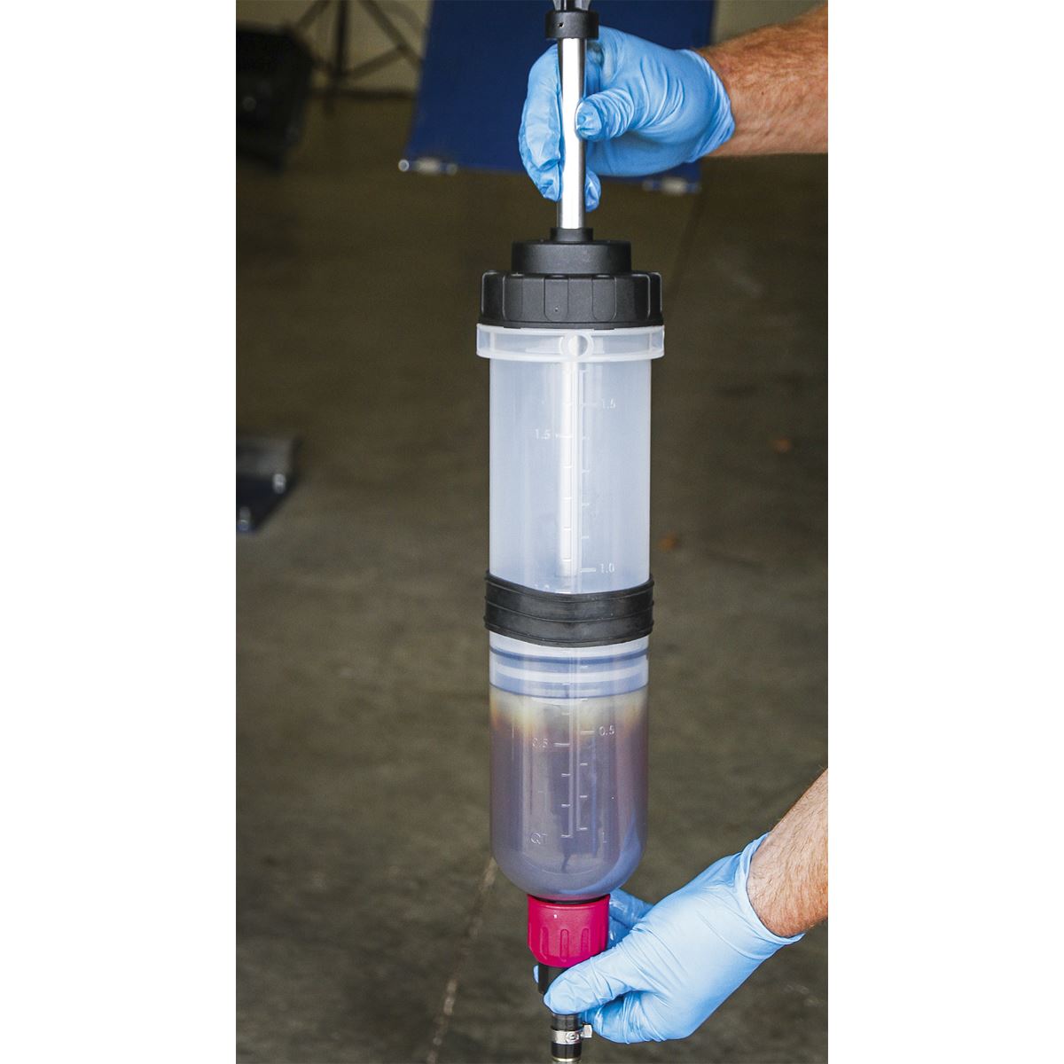 Sealey Oil Inspection Syringe 1.5L