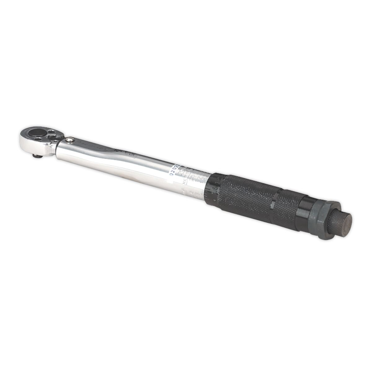 Sealey Premier Torque Wrench Micrometer Style 1/4"Sq Drive 5-25Nm(44-221lb.in) - Calibrated