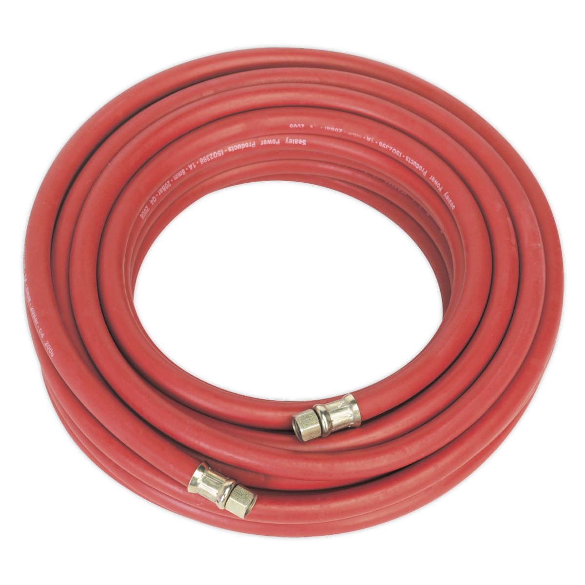Sealey Air Hose 15m x Ø8mm with 1/4"BSP Unions