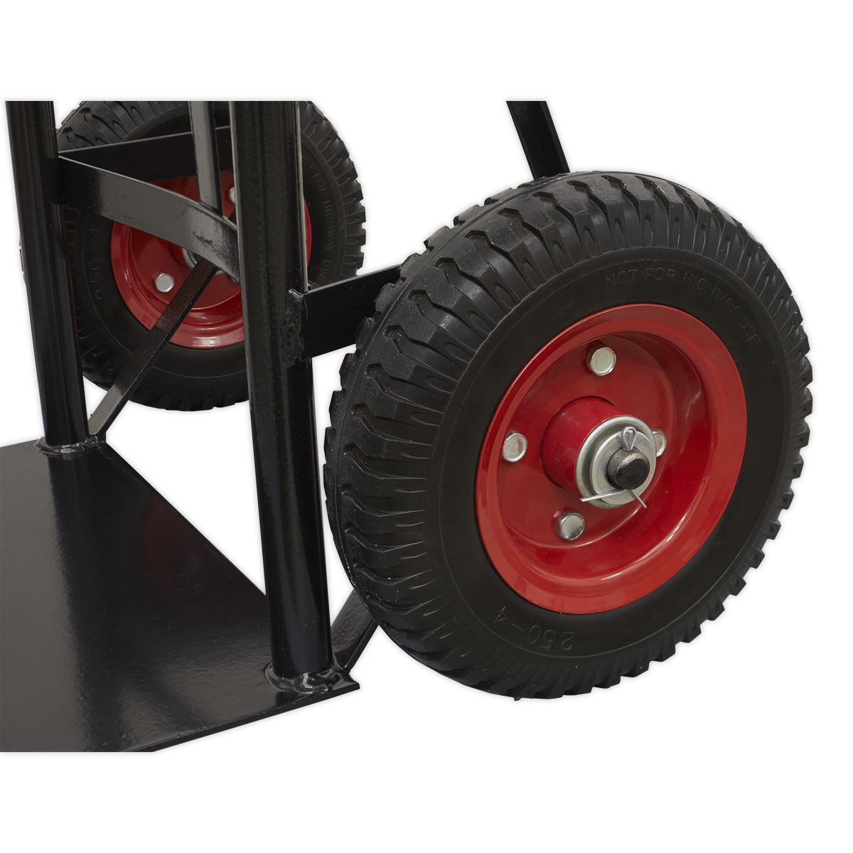 Sealey Premier Heavy-Duty Sack Truck with PU Tyres 200kg Capacity