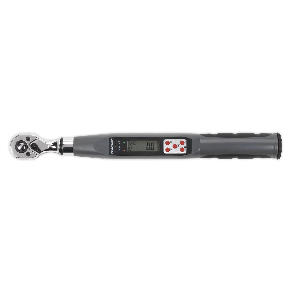 Sealey Premier Torque Wrench Digital 3/8"Sq Drive 2-24Nm(1.48-17.70lb.ft)