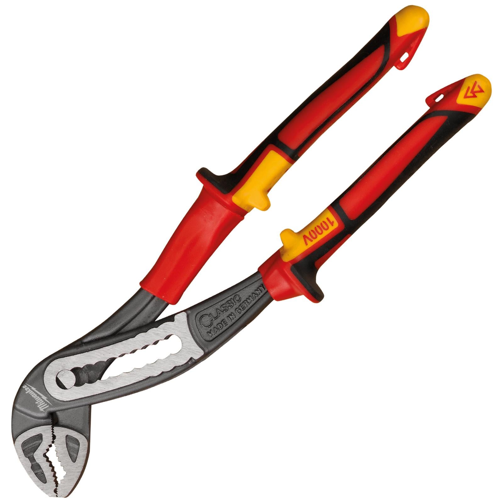 Milwaukee VDE Water Pump Pliers 240mm Insulated 10,000V