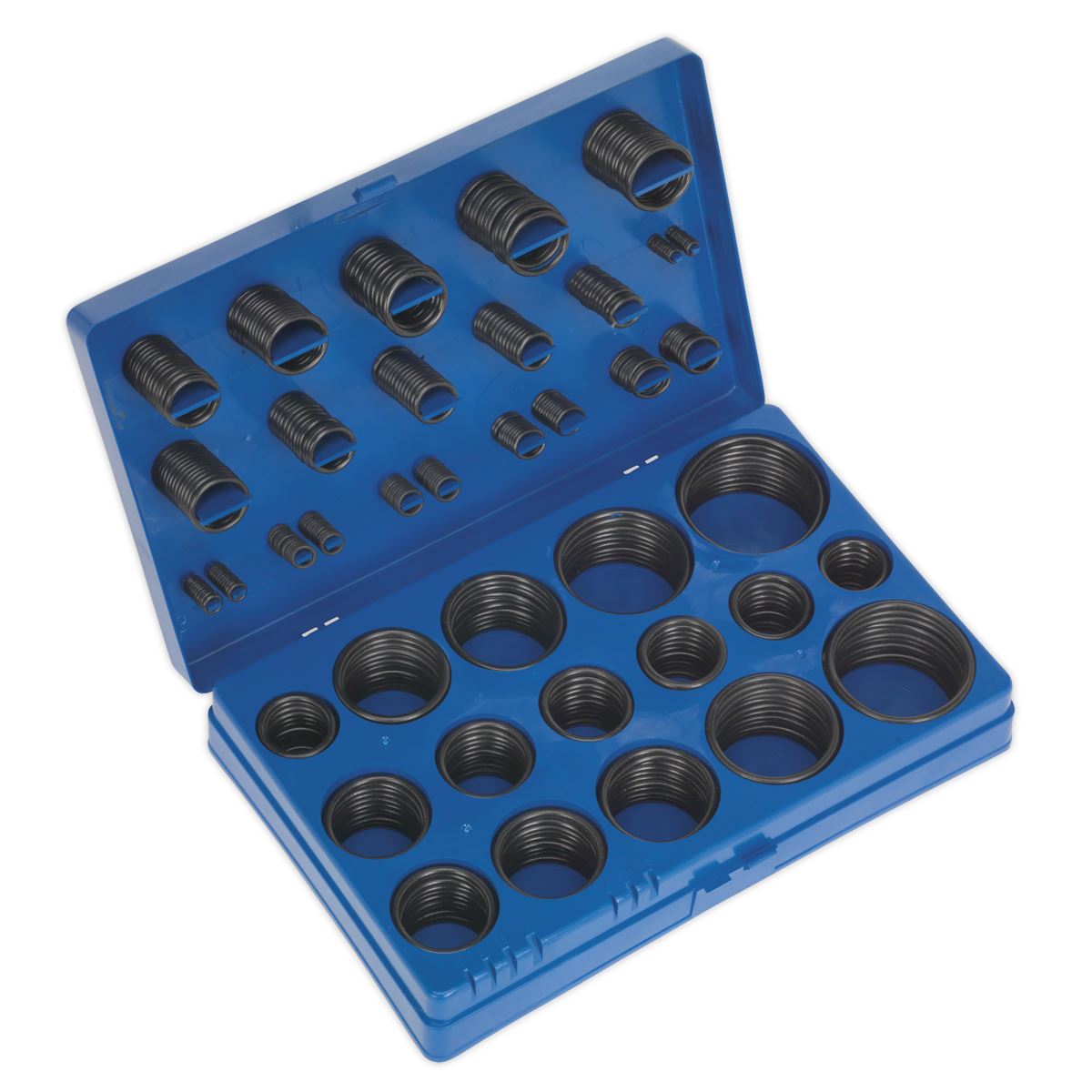 Sealey Rubber O-Ring Assortment 407pc - Imperial