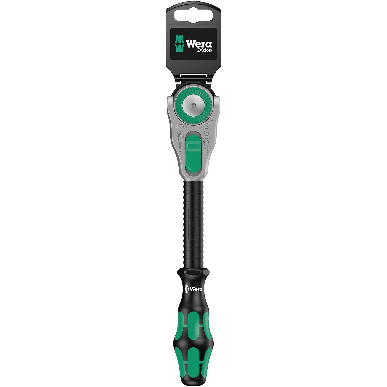 Wera Zyklop Speed Ratchet Wrench 8000C SB 1/2" Drive 277mm 72 Tooth